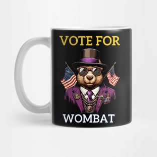 Wombat for President: Vote 2024 Mug